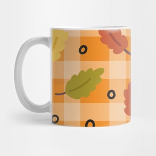 Cozy Fall Season Pattern Mug